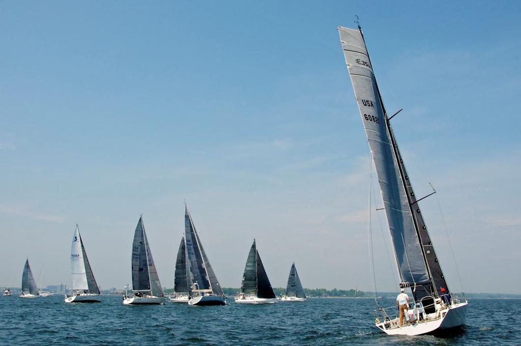 Block Island Race start - photo © Storm Trysail Club